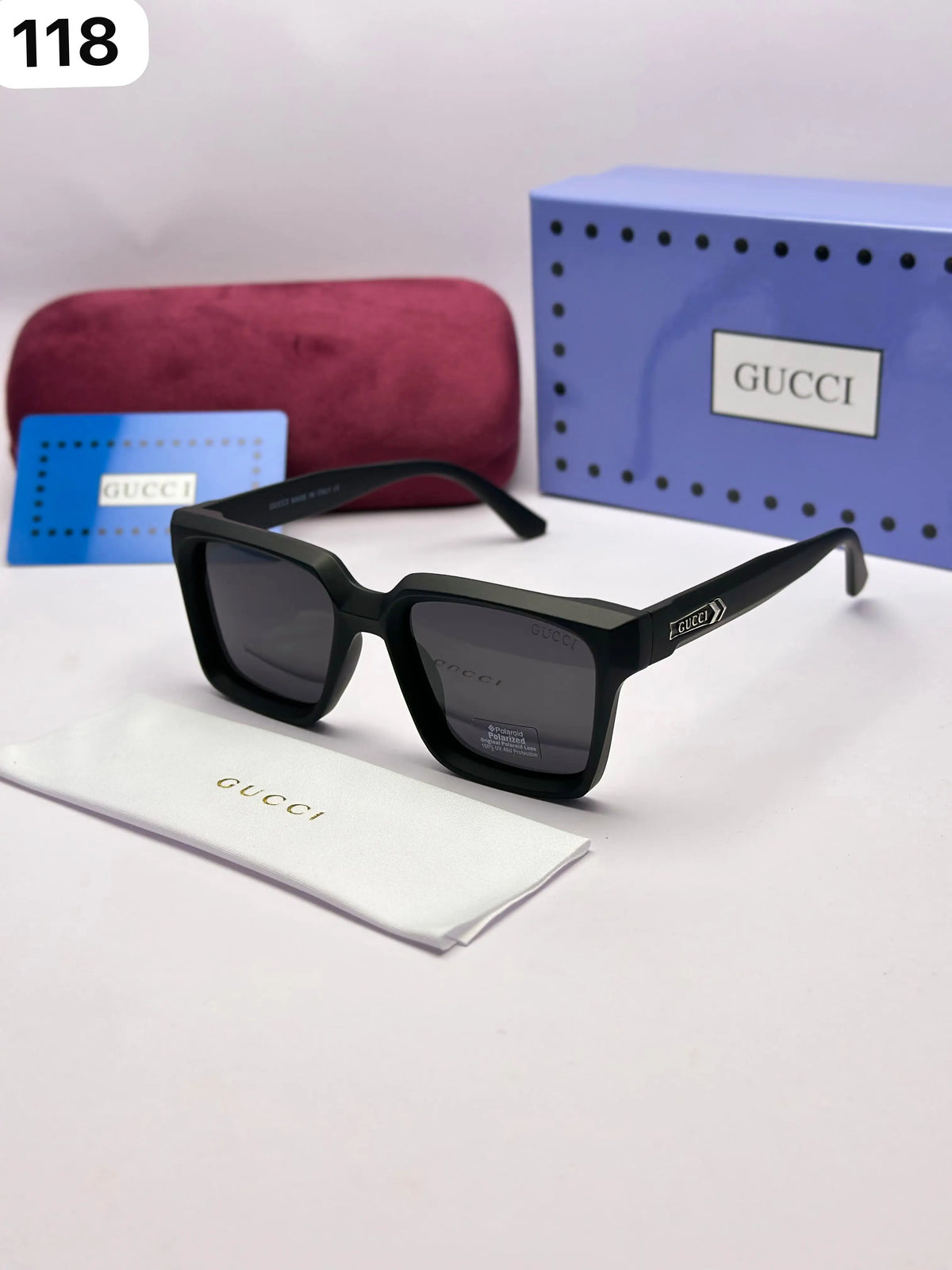 Gucci 118 Matt Black