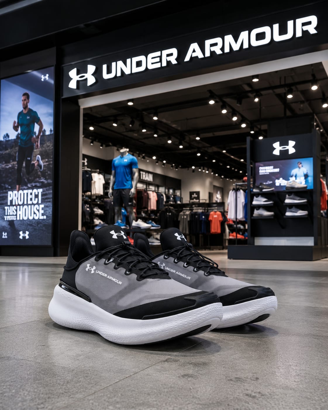 UA. FULL BLACK