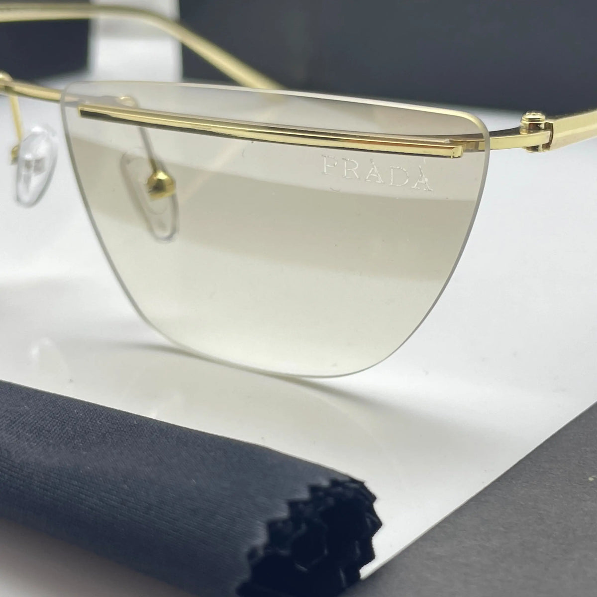 Prada 2236 gold brown shaded 