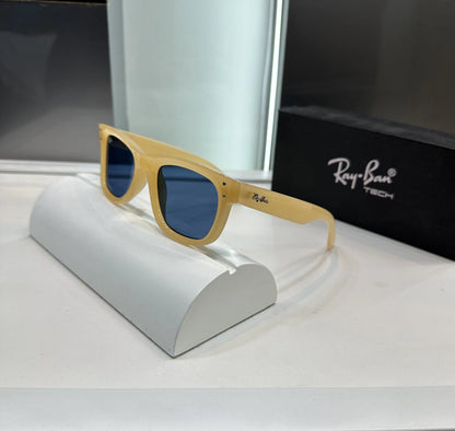 RayBan Beige Blue Premium Shades 501