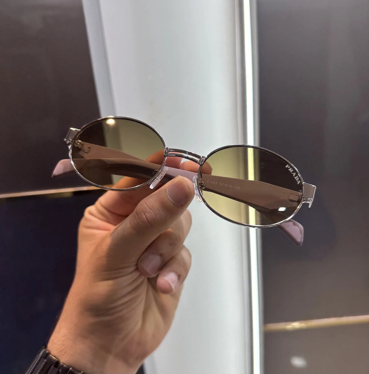 Prad a Pink Brown Premium Shades 691