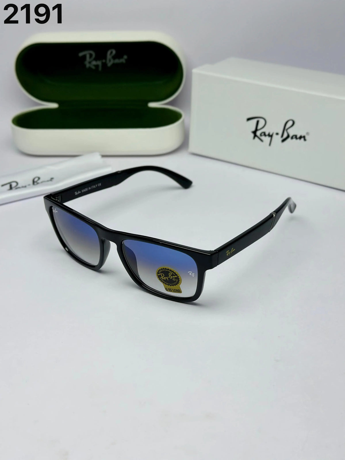 Rayban 2191 Black Blue 