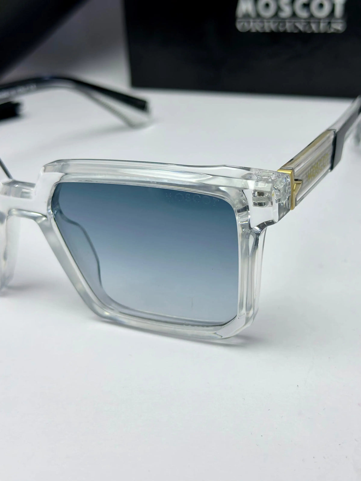 Moscot 6009 White blue