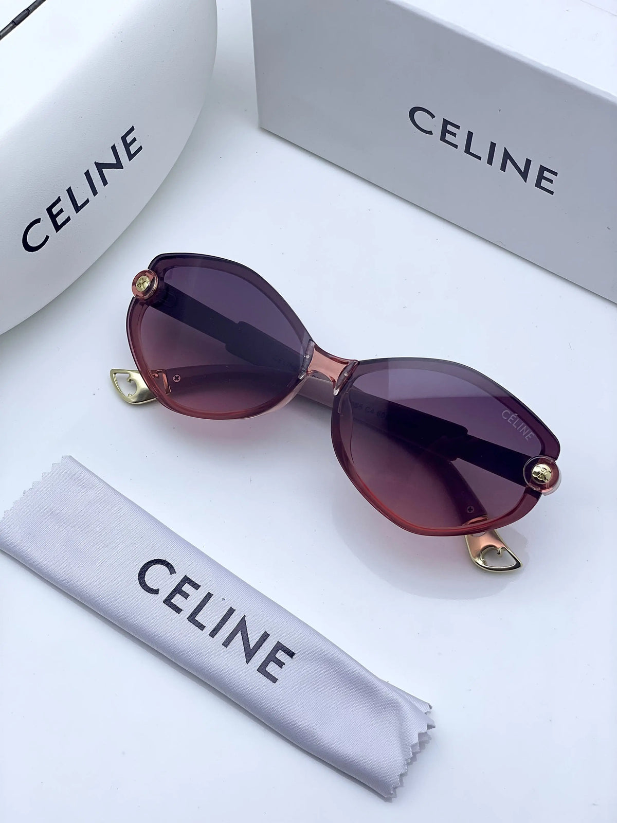 Celine 26055 Peach Pink