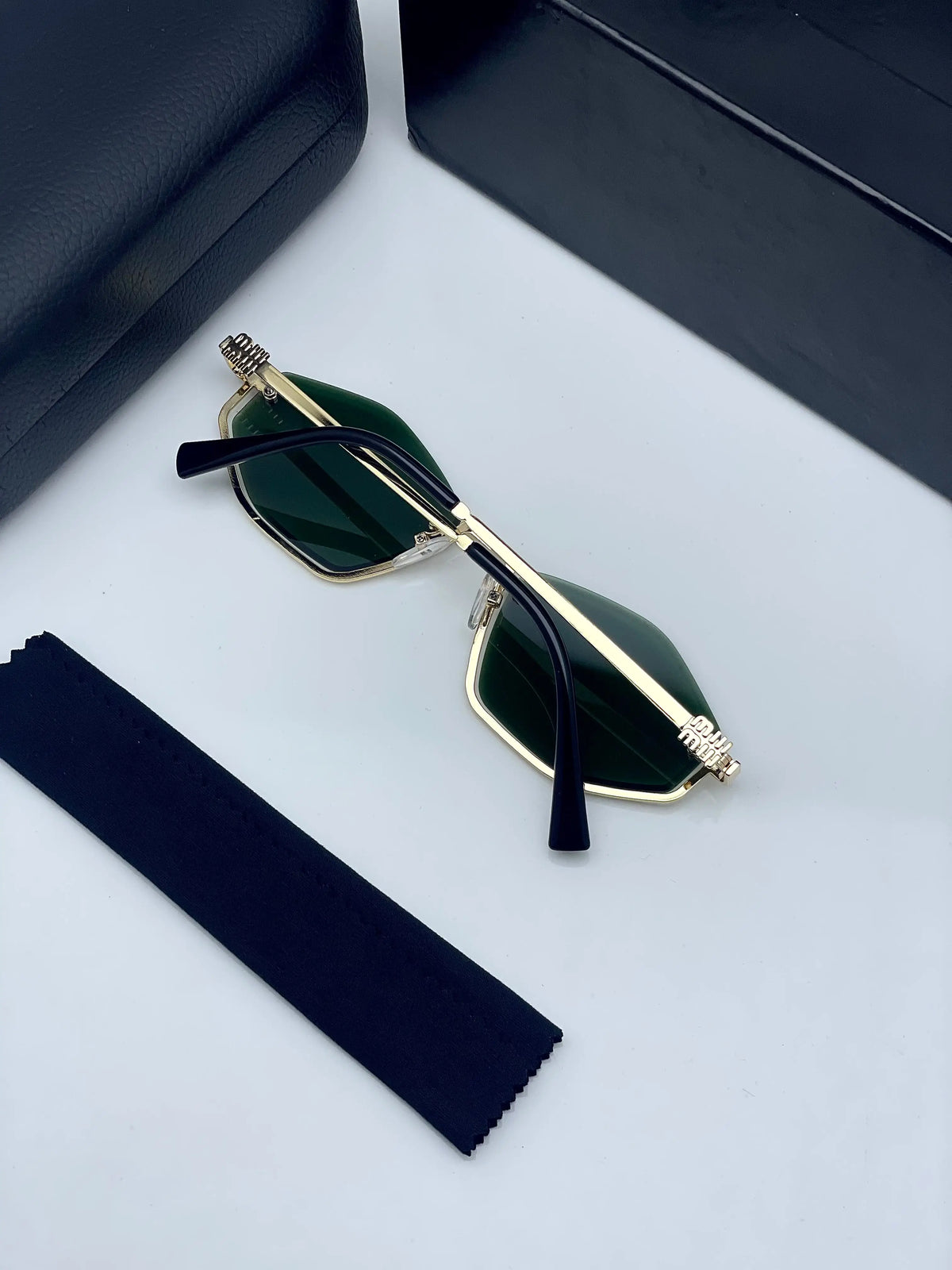 Miu Miu 25031 Gold Green