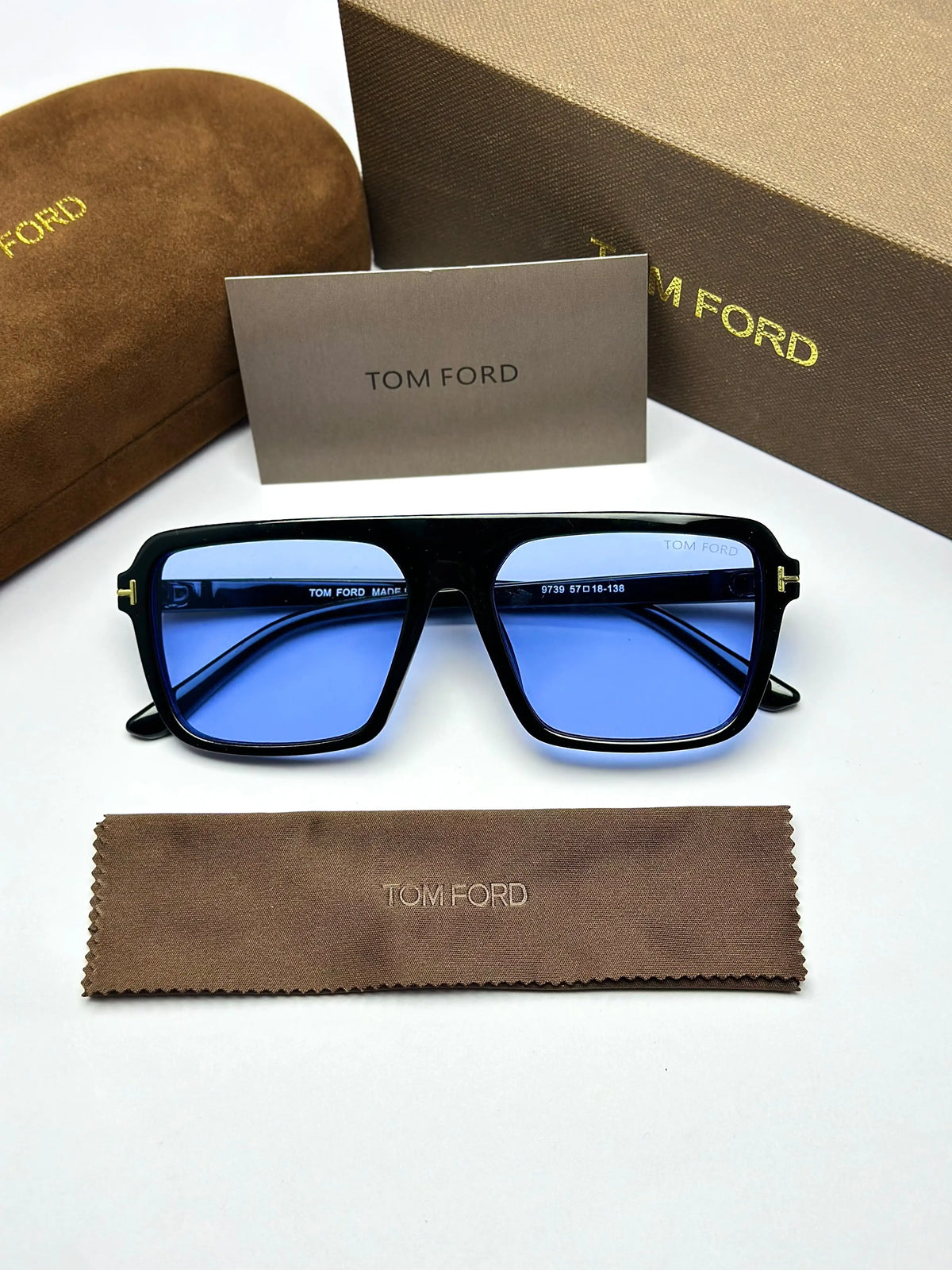 Tomford 9739 Black Blue Candy