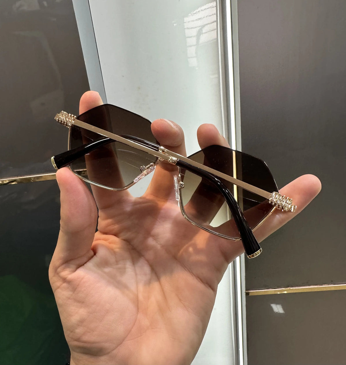 Miu Miu Gold Brown Premium Shades 653