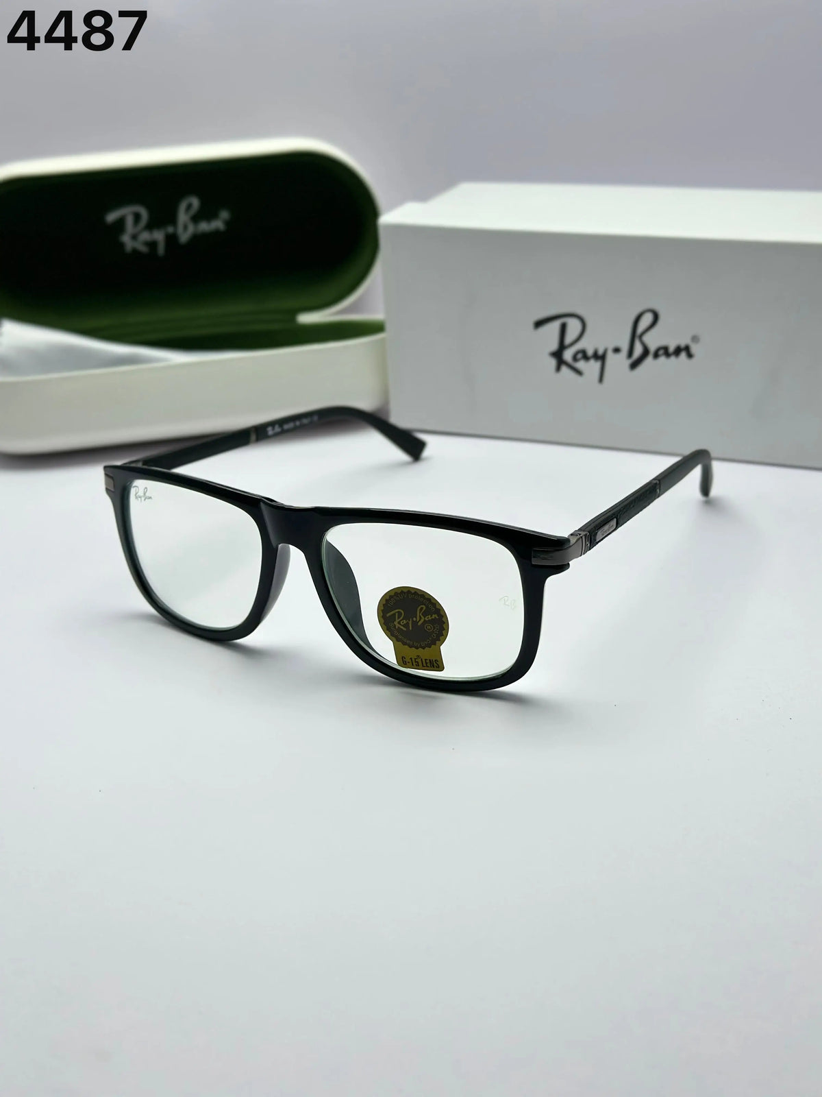 Rayban 8016 Black Plano 