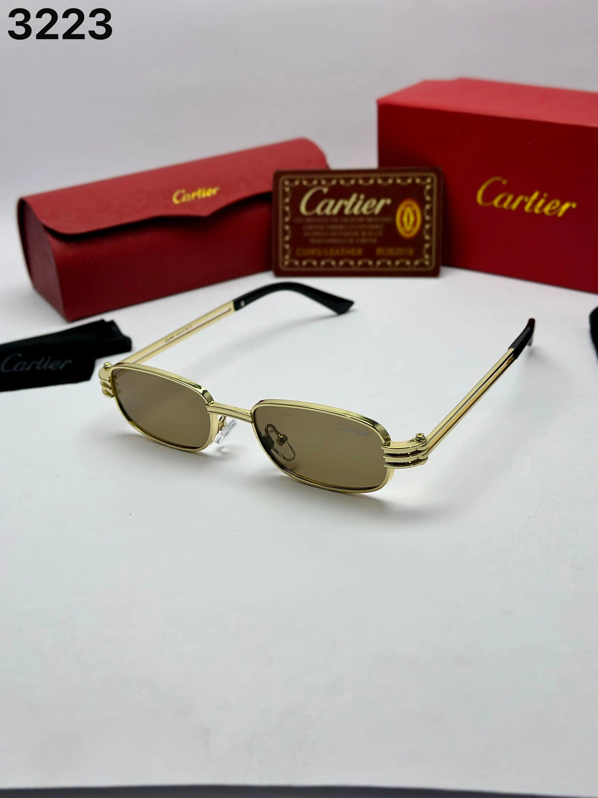 Cartier 3223 Gold Brown 