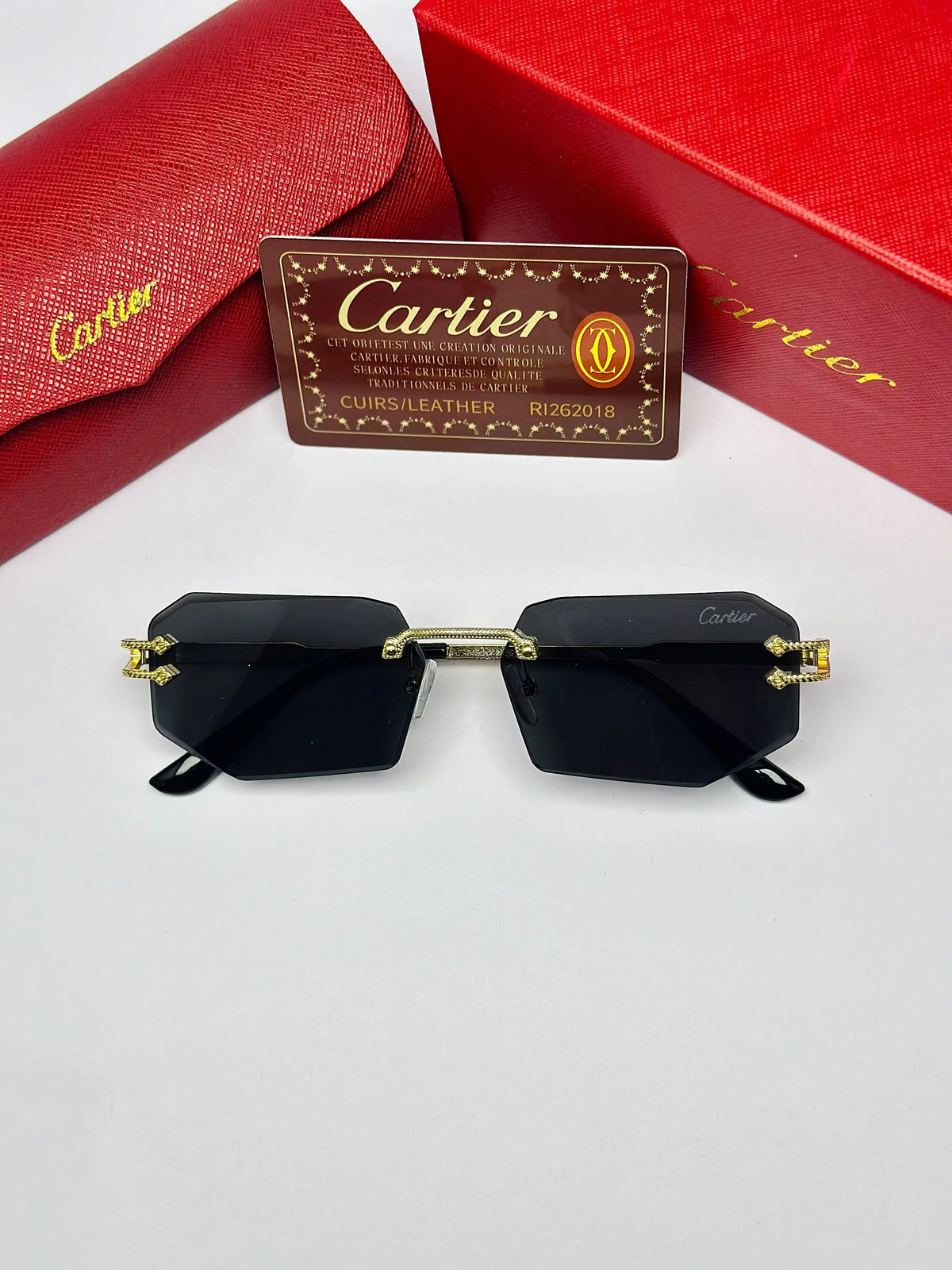 Cartier 98153 Gold Black