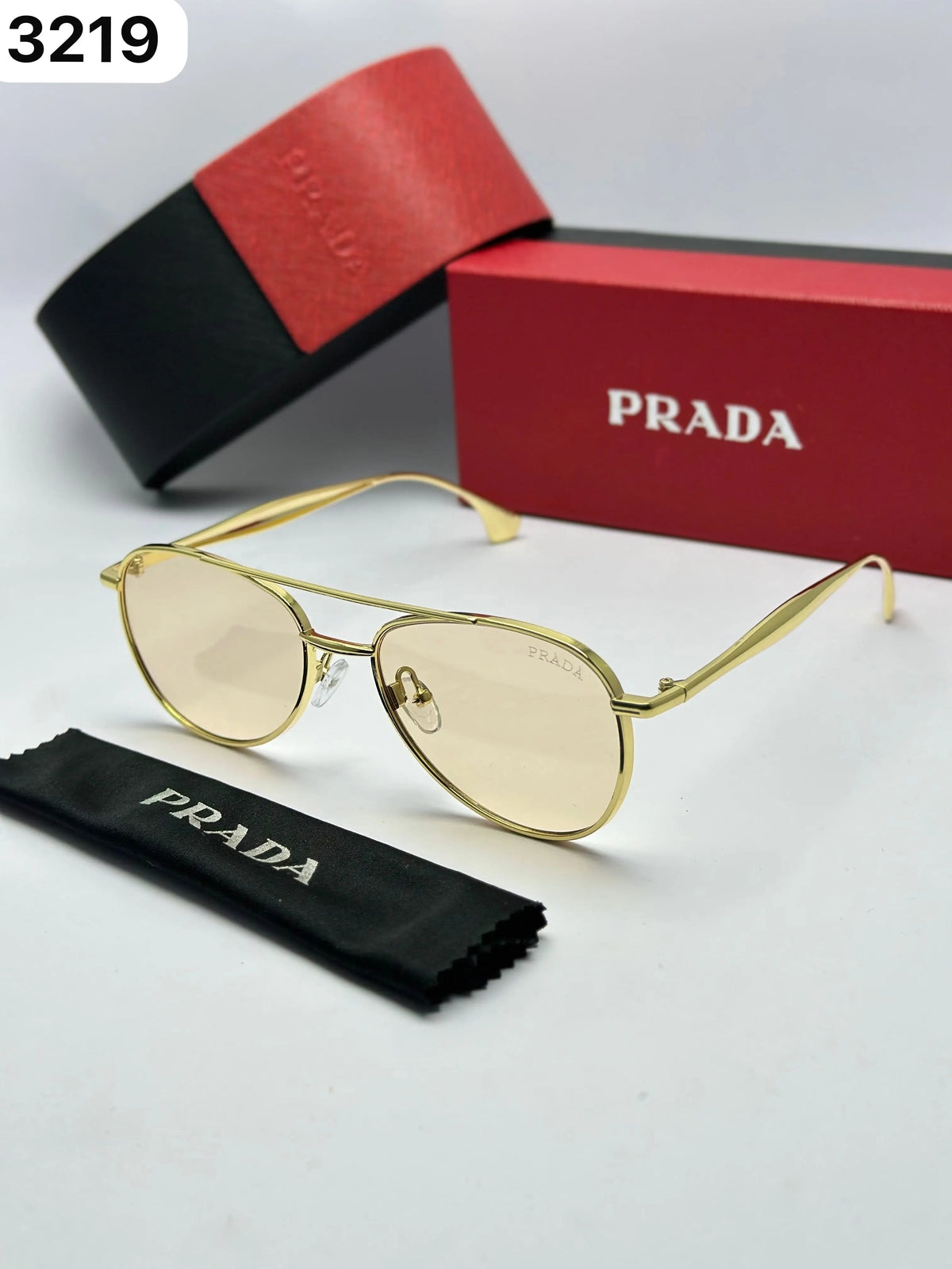 Prada 3219 Gold Peach