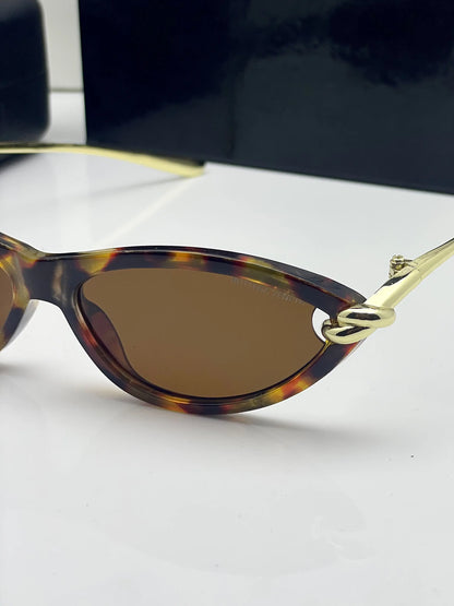 Bottega Veneta 305 Gold Tiger Brown 