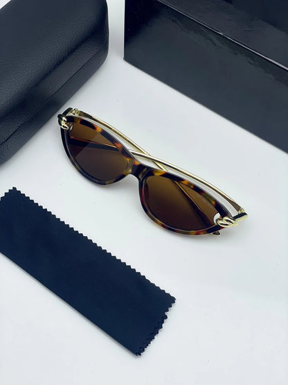 Bottega Veneta 305 Gold Tiger Brown