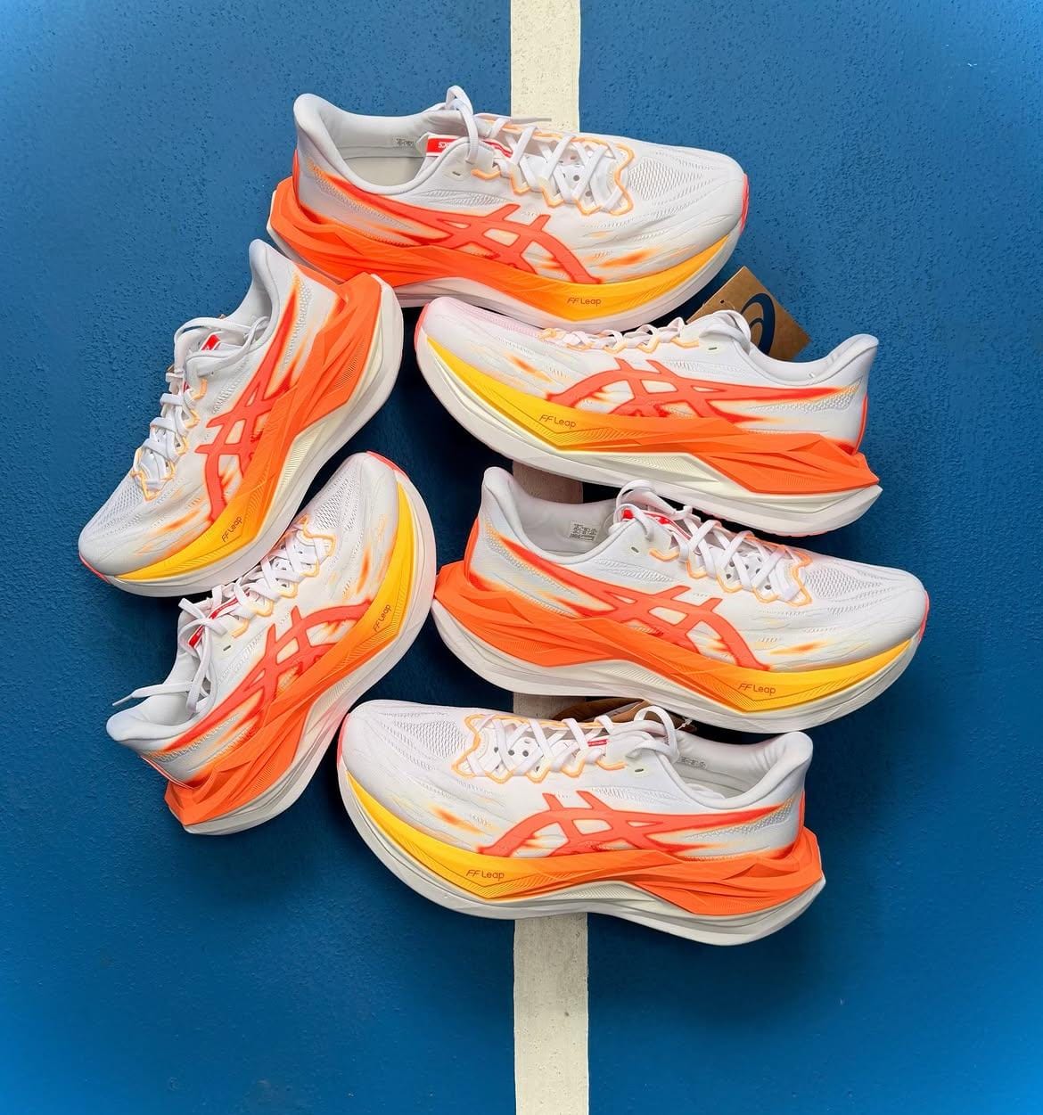 ASC SUPER BLAST3 WHITE ORANGE
