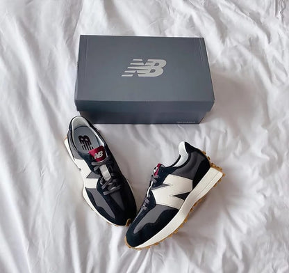 NB 327 BLACK WHITE