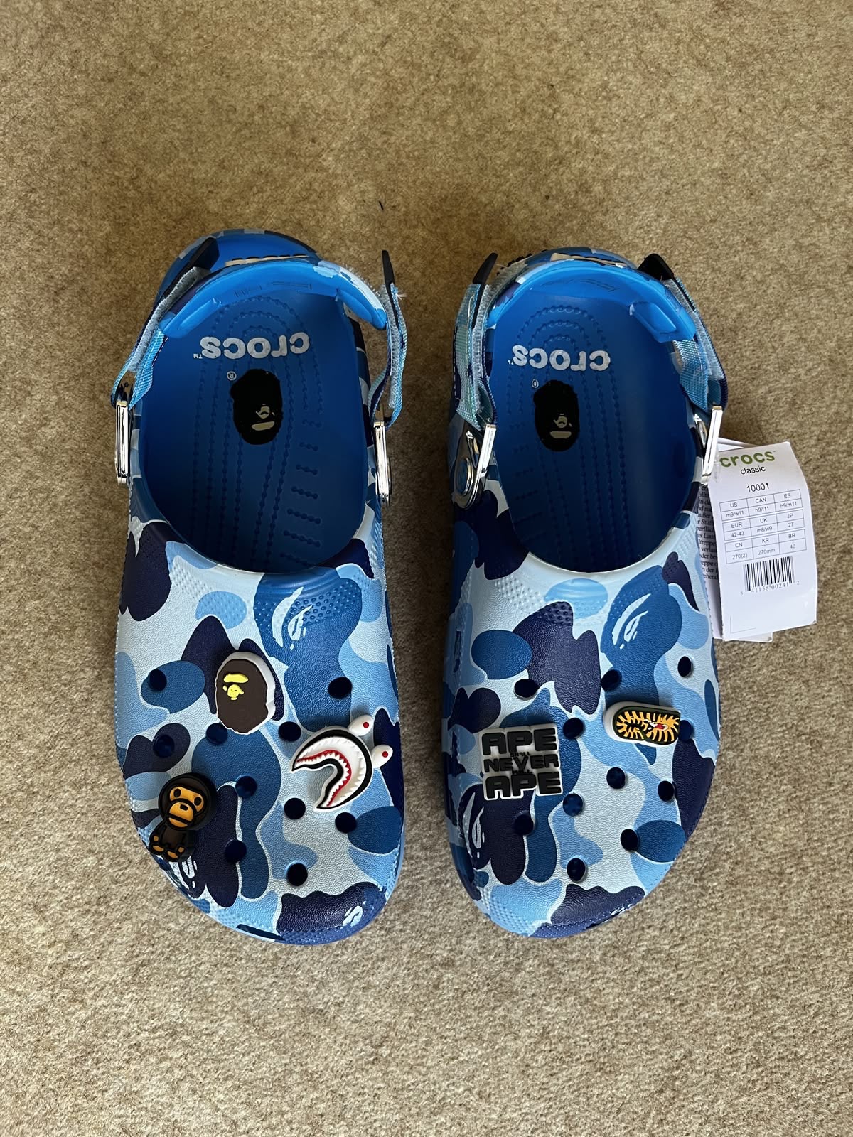 CROCS X APE BATHEING LTD
