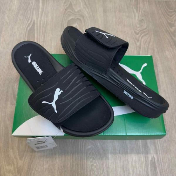 PummA Nitrocat V Adjust Comfort Premium all black SkySlides