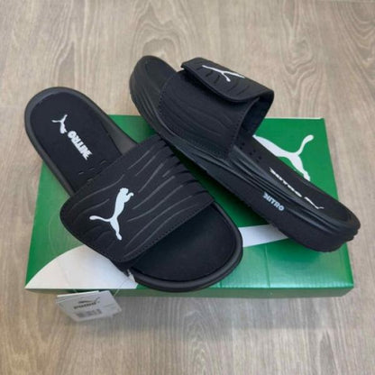 PummA Nitrocat V Adjust Comfort Premium all black SkySlides