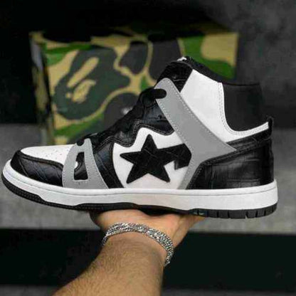SALE A BATHINGAHPE HI BLACK LIGHT GREY