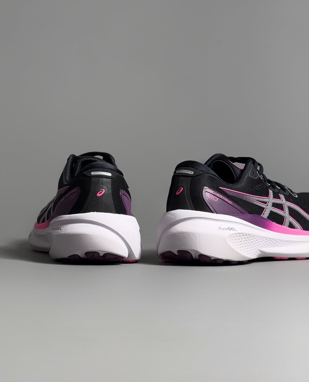 ASC GEL KAYANO 30 BLACK LILAC HINT