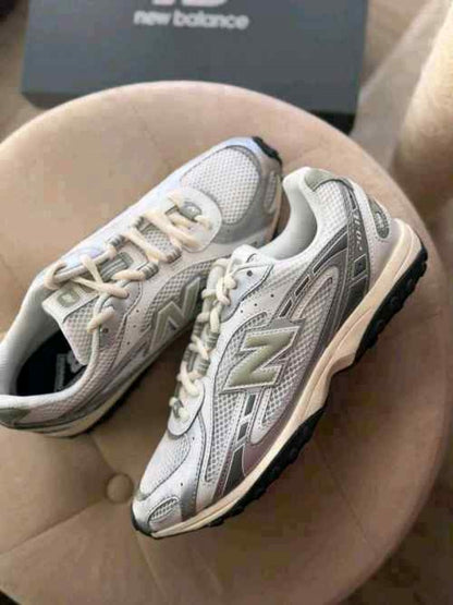 SALE NB SILVER METALIC GREEN