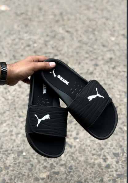 PummA Nitrocat V Adjust Comfort Premium all black SkySlides
