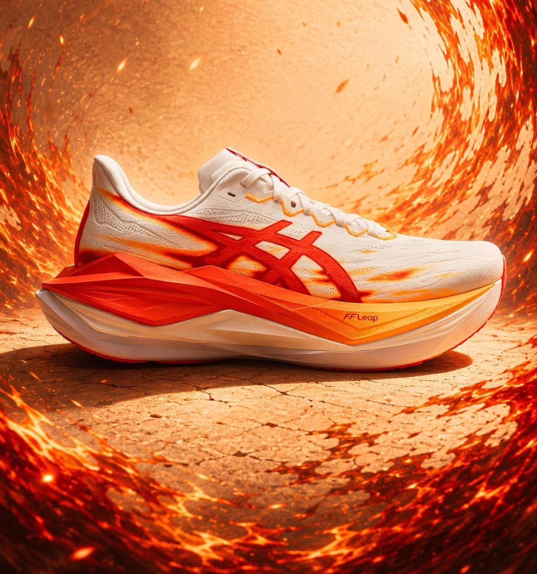 ASC SUPER BLAST3 WHITE ORANGE
